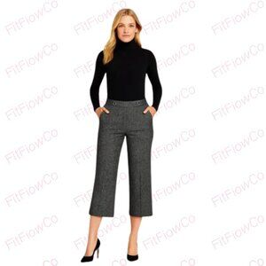 ✨ Express Women’s Textured Cropped Pants – Size 4 – NWT